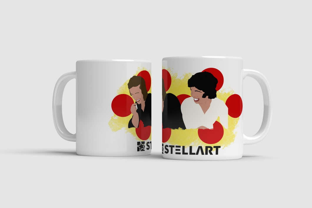 Taza Camarón y Paco